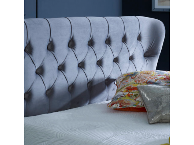 Hilton Upholstered 5ft King Size Bed Frame