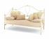 Lycan ivory gloss day bed with guest bed 