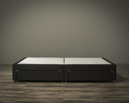 Jupiter Divan Bed Base Only - 2ft6 Small Single - Any Colour