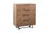 Indigo 4 Drawer Oak Chest