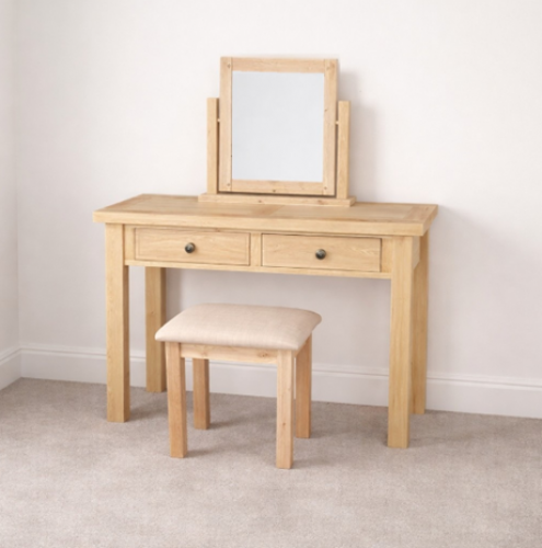  Francis Solid Oak Dressing Table